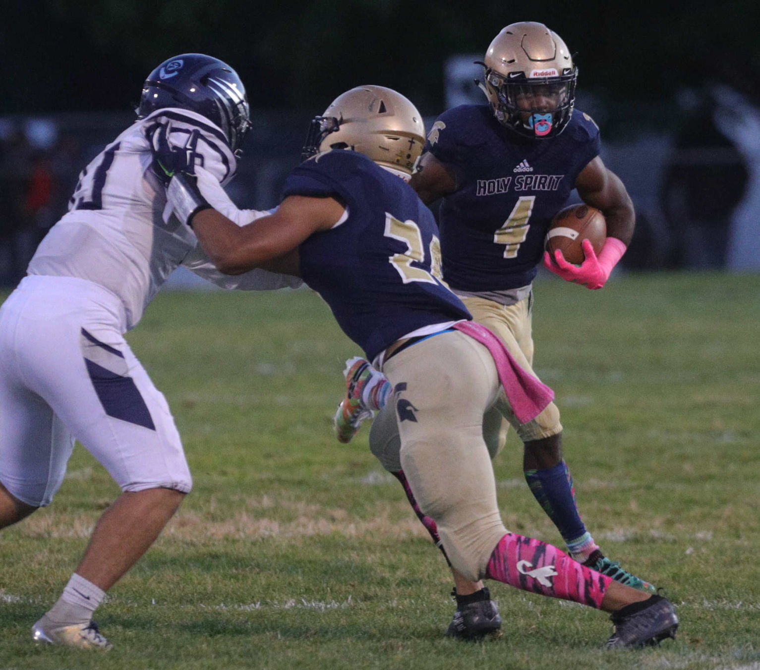 St. Augustine Prep vs Holy Spirit football game